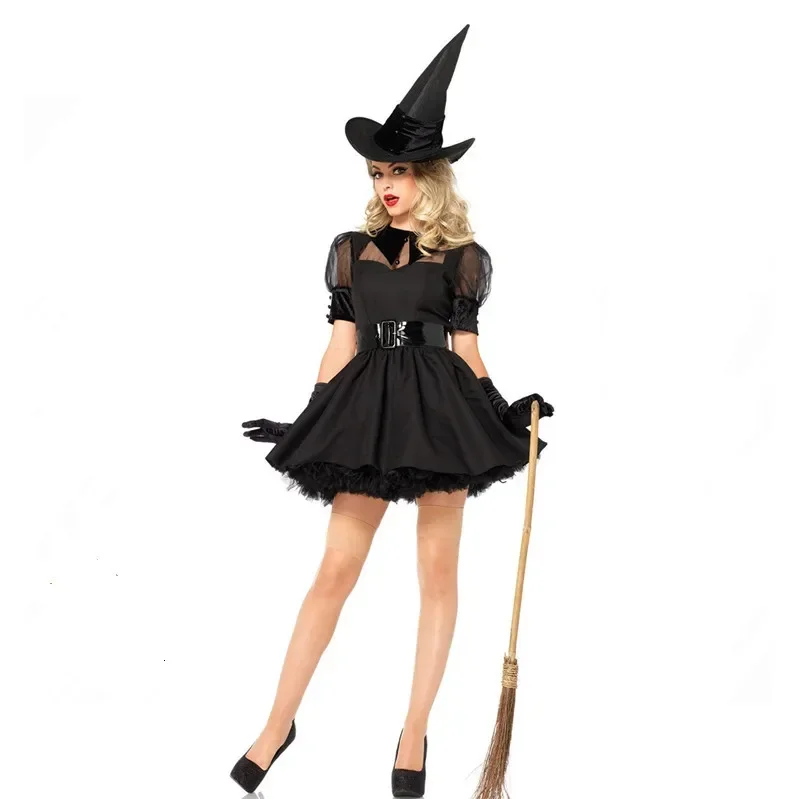 

Halloween Women Adult Cosplay Witch Performance Costume