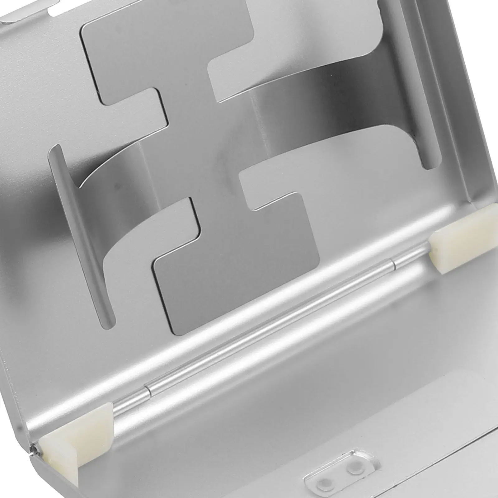 Metal Business Card Case Slide Out Design Sturdy Aluminium Alloy Cards Holder for Identity Credit Id Cards Office Accessories