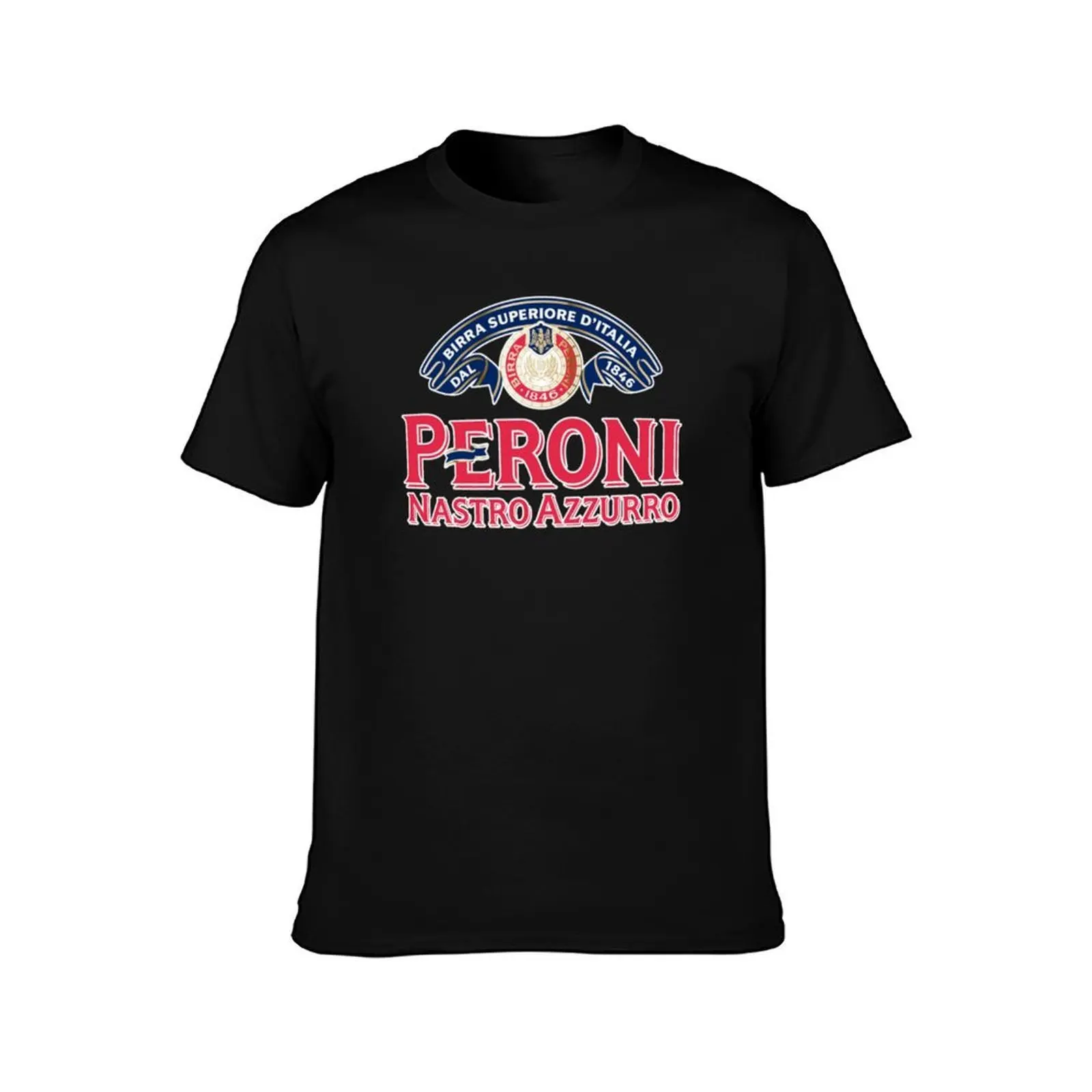 Bestselling Peroni Beer Logo T-Shirt All Match Print Short Sleeve Top T-Shirt