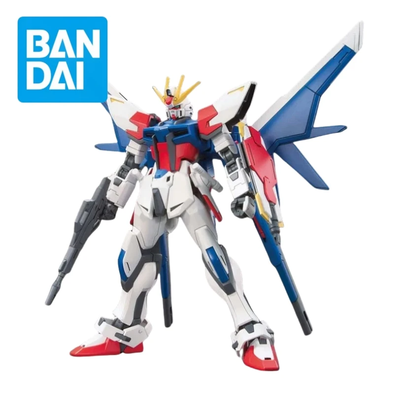 

Оригинальная модель Bandai Gundam HGBF Blild Strike, полный рабочий костюм, аниме сборка, фигурки, Подвижная кукла, игрушка, украшение в подарок