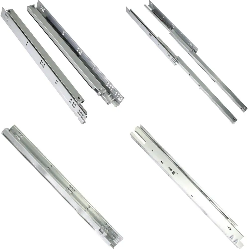 

Undermount Drawer Slides 12 (305mm) for 16mm Thick Drawers, Silent Glides, Full Extension, Heavy Duty Hardware