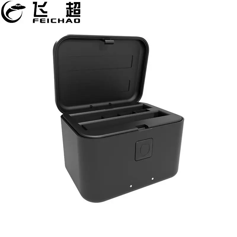 ل Insta360 X5 شاحن بطارية المحمولة شحن صندوق تخزين شحن محور شحن فتحات شاحن مزدوج عمل كاميرا الملحقات