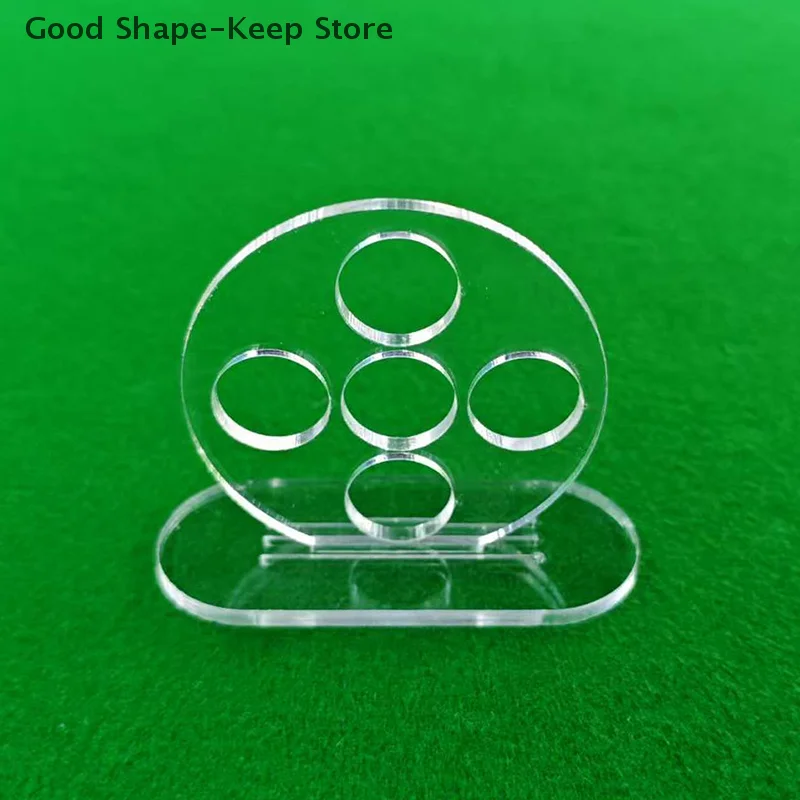 1 قطعة قضيب البلياردو المدرب البلياردو السكتة الدماغية التمارين شفافة 1/5 ثقوب تجمع جديلة السكتة الدماغية جهاز التدريب البلياردو اكسسوارات