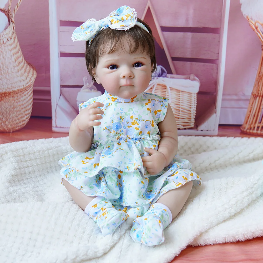 

Кукла-реборн Бетти 48 см, реалистичная, высококачественная, раскрашенная вручную, игрушка для ролевых игр, подарок