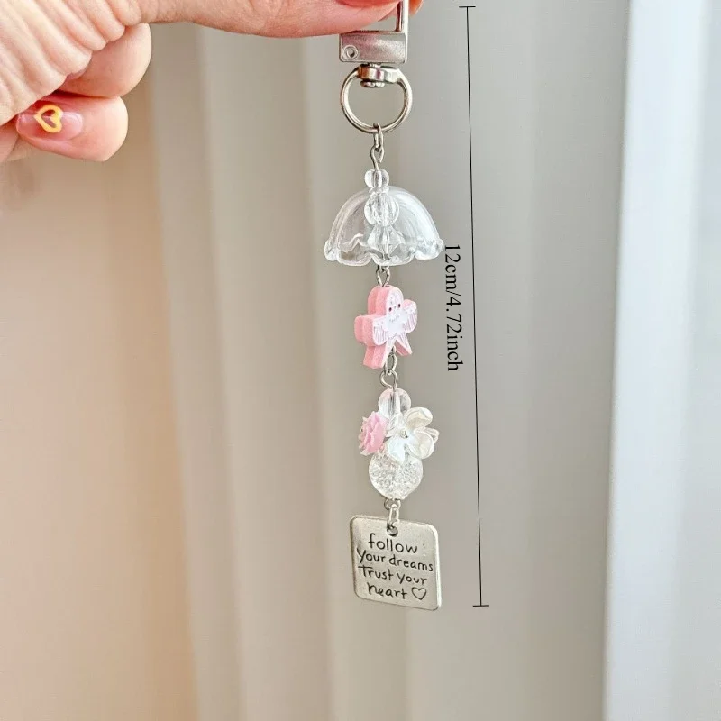 Ciondolo aquilone fatto a mano con catena mobile, simpatico ciondolo per borsa per fotocamera GuBen Cardbook