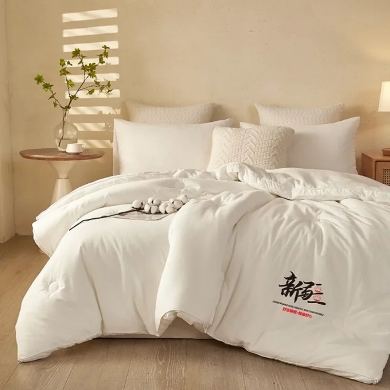 

2024 new cotton heat transfer inside and outside Xinjiang three-dimensional edge cotton quilt winter thickened warm quilt core