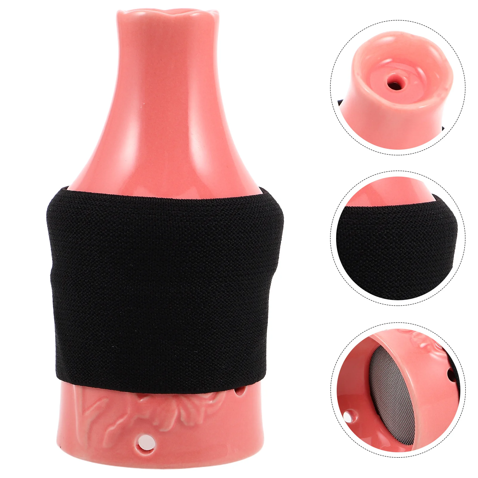 

1 Set Ceramic Cup Integrated Gua Sha Scraping Pot Manual Moxa Box Heat Therapy Burner Portable Home Use Moxibustion Massage Tool