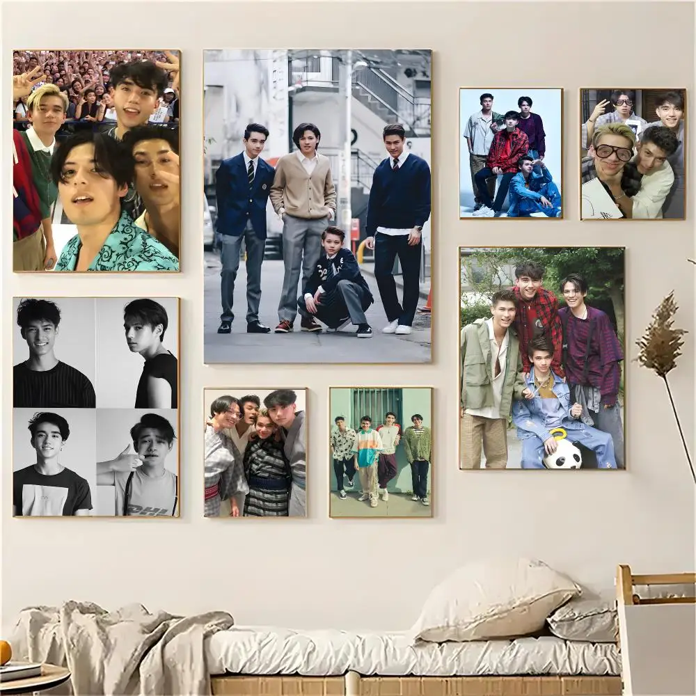 INTERSECTION Band popular RNB Poster Self-adhesive Living Room Bedroom Party Bar Decor Moisture-proof Fade-resistant HD