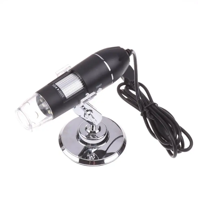 Hot Sale 1600X USB Microscope, 1080P HD Soldering Microscope With 8 LEDs, Compatible With Mobile Phones/Computers