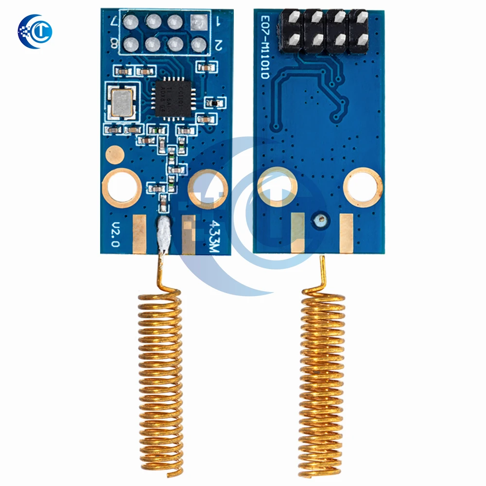 1 SZT. Moduł bezprzewodowy CC1101 z anteną SMA, moduł nadawczo-odbiorczy bezprzewodowy dla Arduino 315/433/868/915MHZ — zdjęcie produktu 2