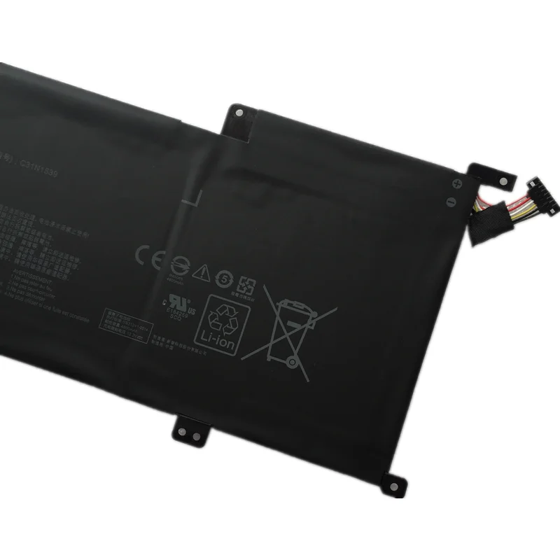 Bateria original para laptop, 11.55v, 57wh, c31n1539, ux305ua, 31cp4/91/91