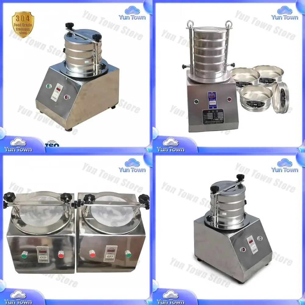 Stainless Steel Lab Sieve Shaker for Powder Analysis 200mm 300mm 400mm Standard Test Sieving Machine for Laboratory Testing