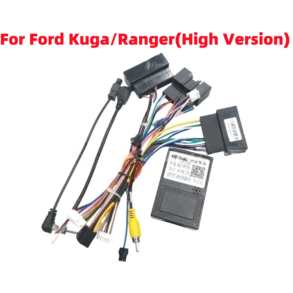 Newest Canbus RZ-FD60 For Ford Focus MK3 MK5/ Fiesta/Edge/ Explore/Transit/ S-Max /Ranger (High Version) Android 16 Pin Receiver