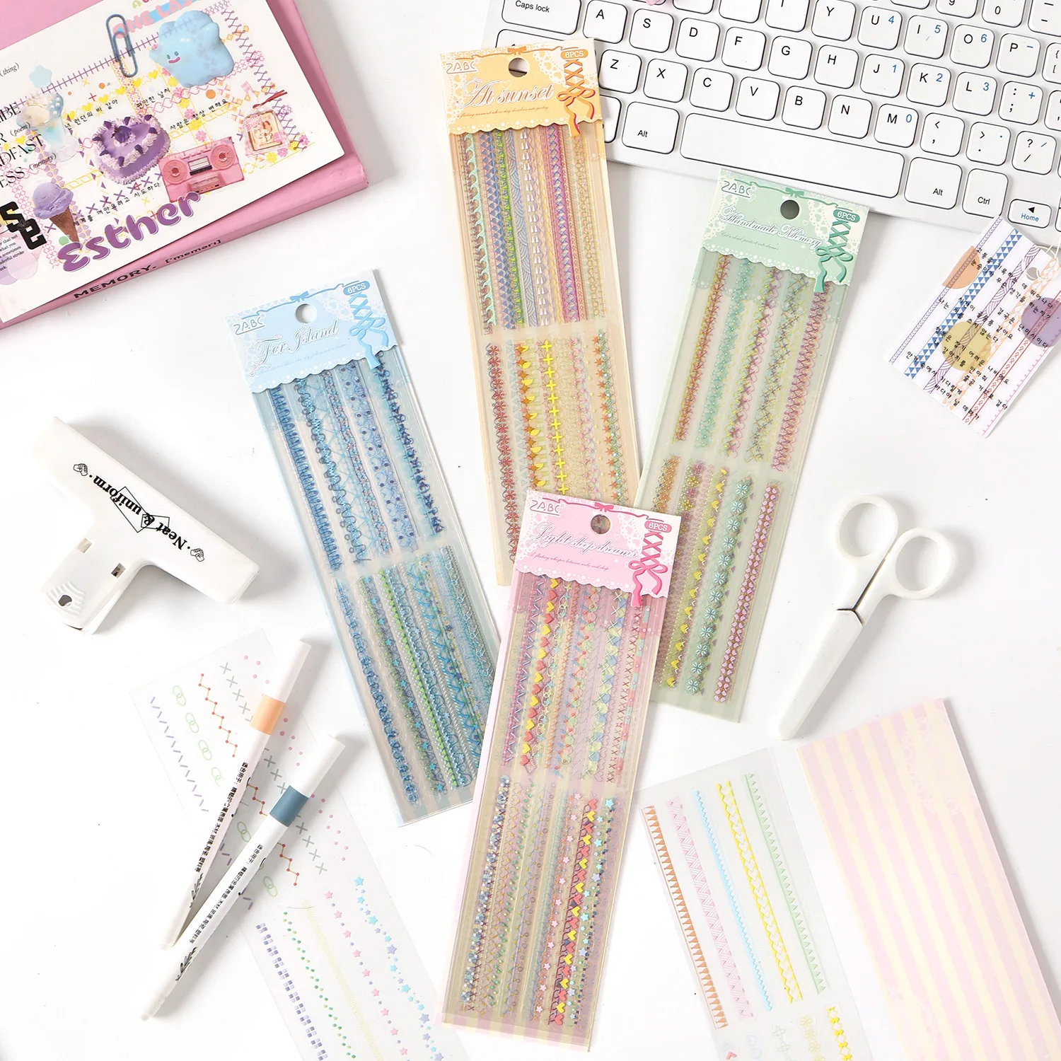 

Новый продукт Сумеречная мечта плетение ручной счет наклейка кружевная основа коллаж ручной материал наклейки «сделай сам»