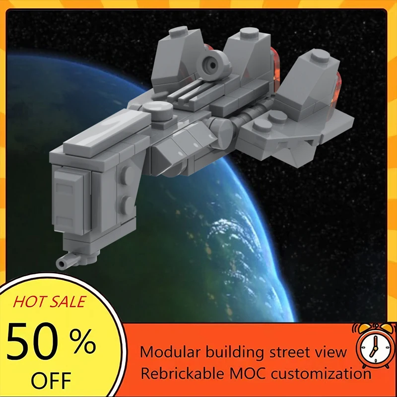 

99PCS Popular Space War Movie Model MOC Building Bricks Spaceship Modular Technology Gifts Holiday Assemble Children Toy Suit