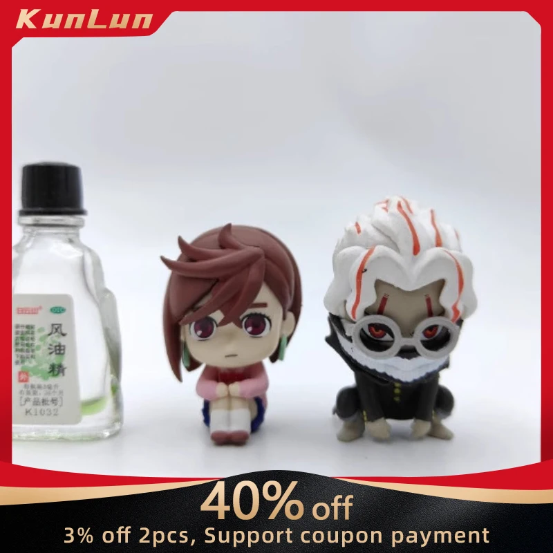 

5 CM DAN DA DAN Japanese Anime Peripherals Mini PVC Action Figures Collectible Desk Ornaments Creative Birthday Gift for Girls