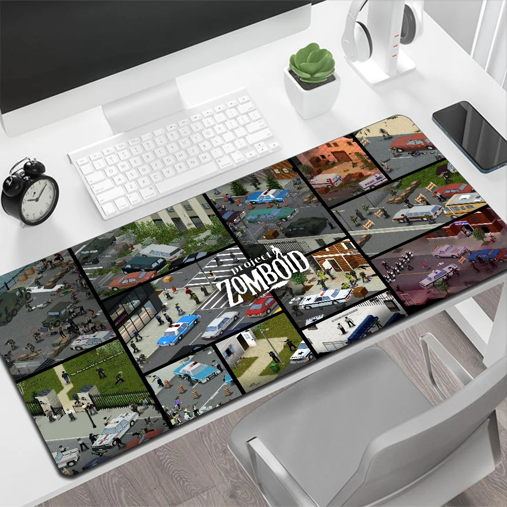 Projeto zomboid grande mouse pad gaming mouse pad pc gamer computador mouse tapete grande mousepad xxl tapete teclado tapete de mesa mause