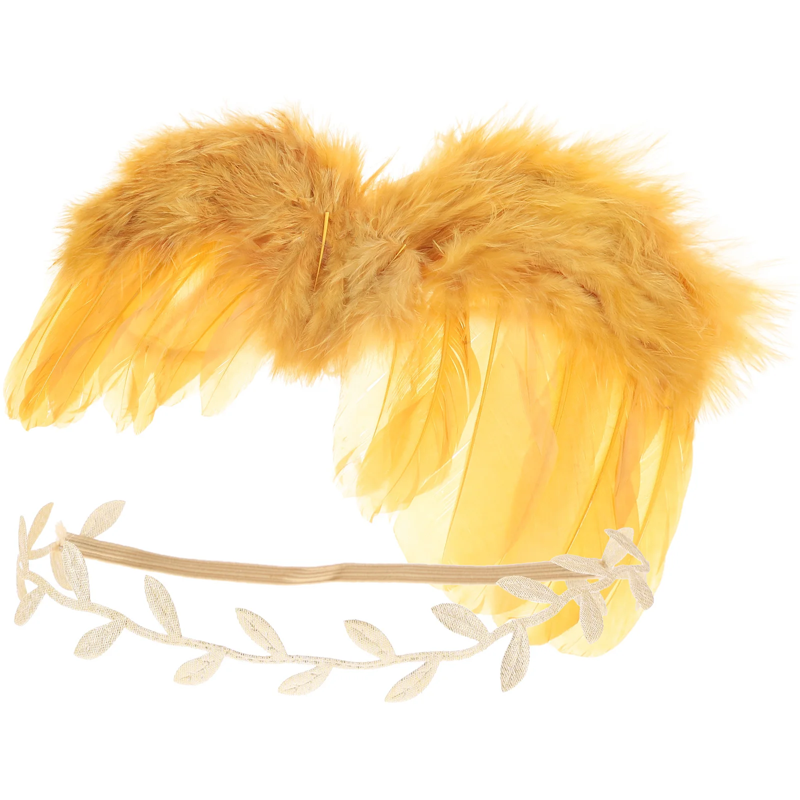 

Golden Winged Hairband Baby Photo Shoot Studio Props Wings Toddler Headband Photoshoot Cotton Infant Costume Newborn Dress up