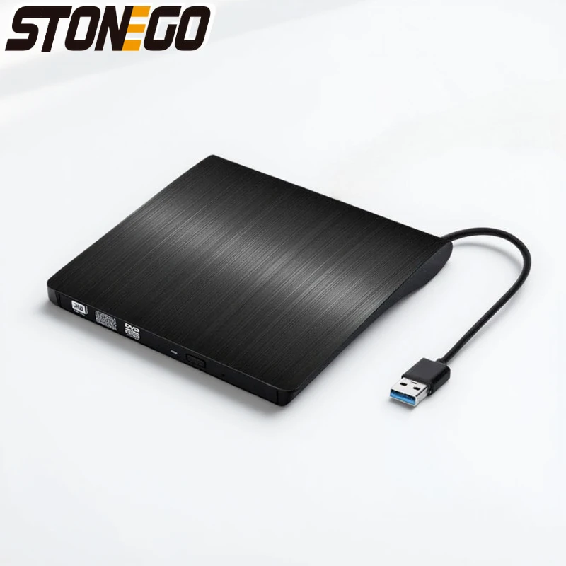 

Внешний USB 3.0 CD/DVD-привод, портативный записывающий дисковод, совместимый с ноутбуками, настольными ПК, Mac, Windows, Linux, высокоскоростной
