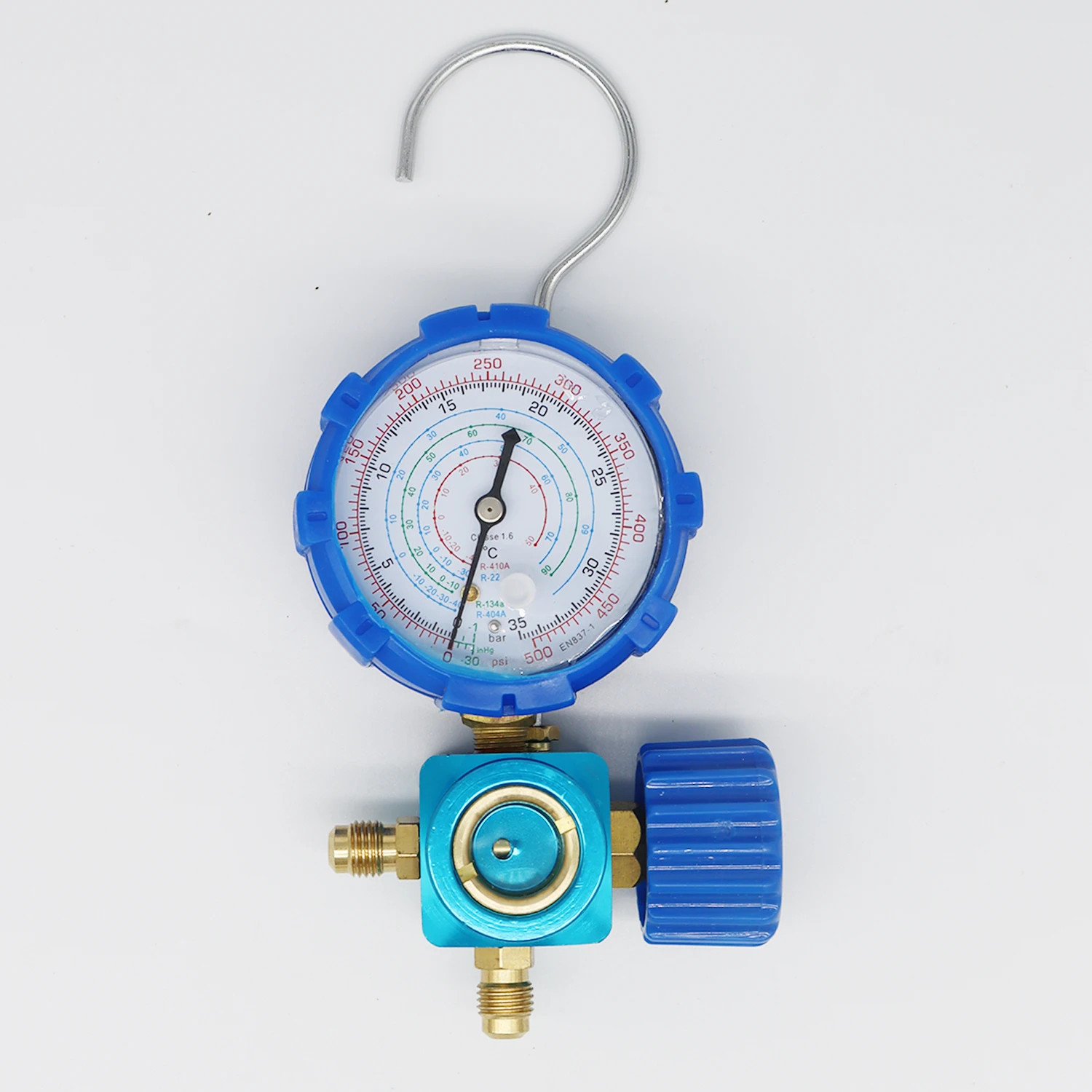 Air Condition Gauge Refrigerants Manifold Manometer Refrigerant Filling Instrumentation Tool For R410A R22 R134A R404A