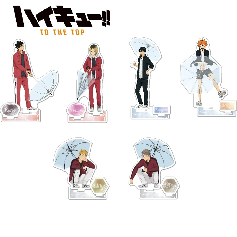 

Anime Haikyuu!! Tobio Kageyama Cosplay Rainy Day Open An Umbrella Acrylic Standing Sign Cute Ambitus