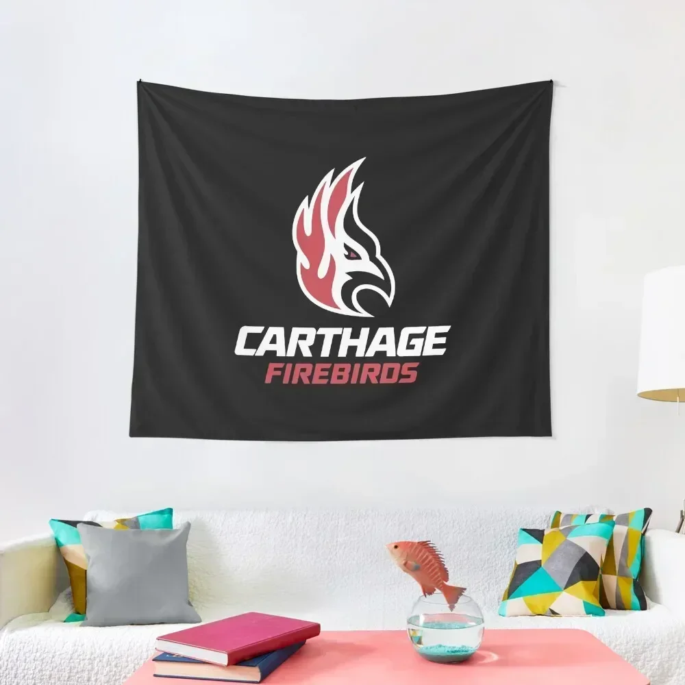 

Carthage firebirds, Athletics teams, merch Tapestry Outdoor Decoration Bed Room Decoration Christmas Decoration Tapestry