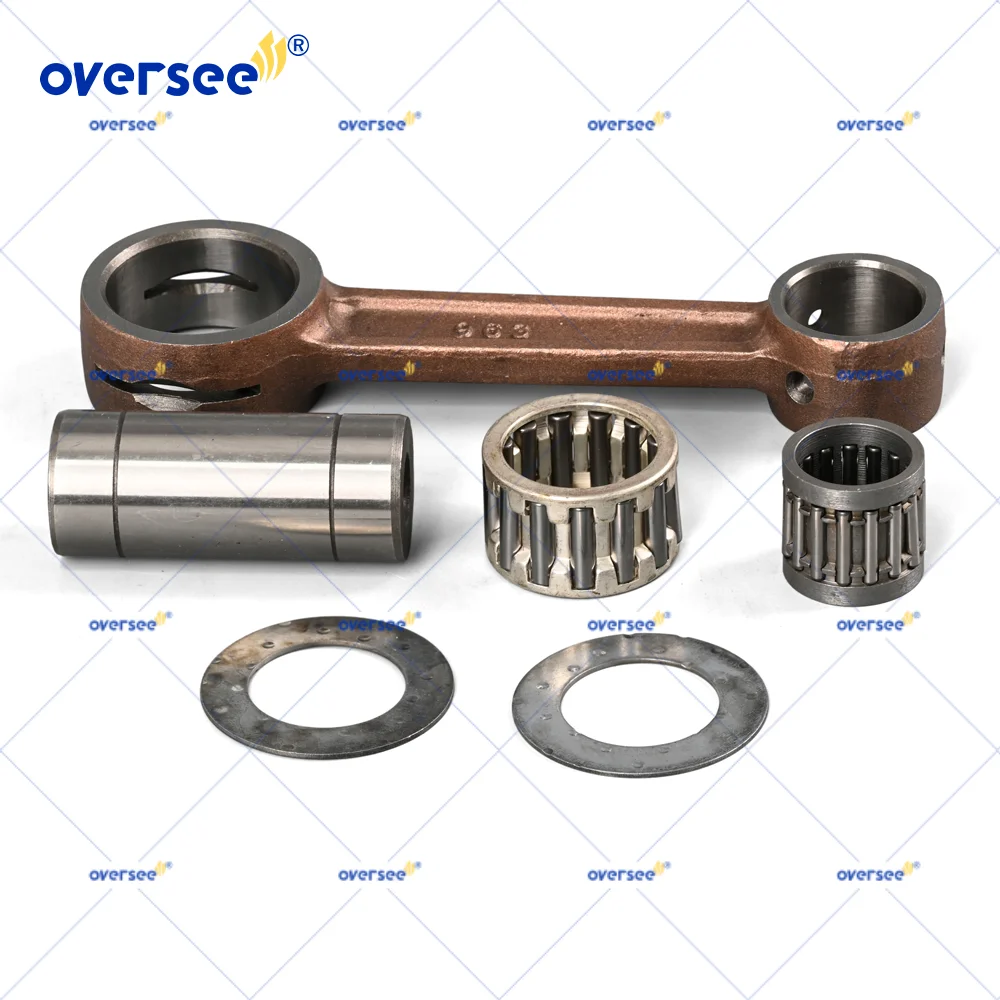 Oversee 12161-96300 Connecting Rod Kit for Suzuki DT20 DT25 DT30 20HP 25HP 30HP Outboard Motor Sierra Boat Engine 12161-91L00