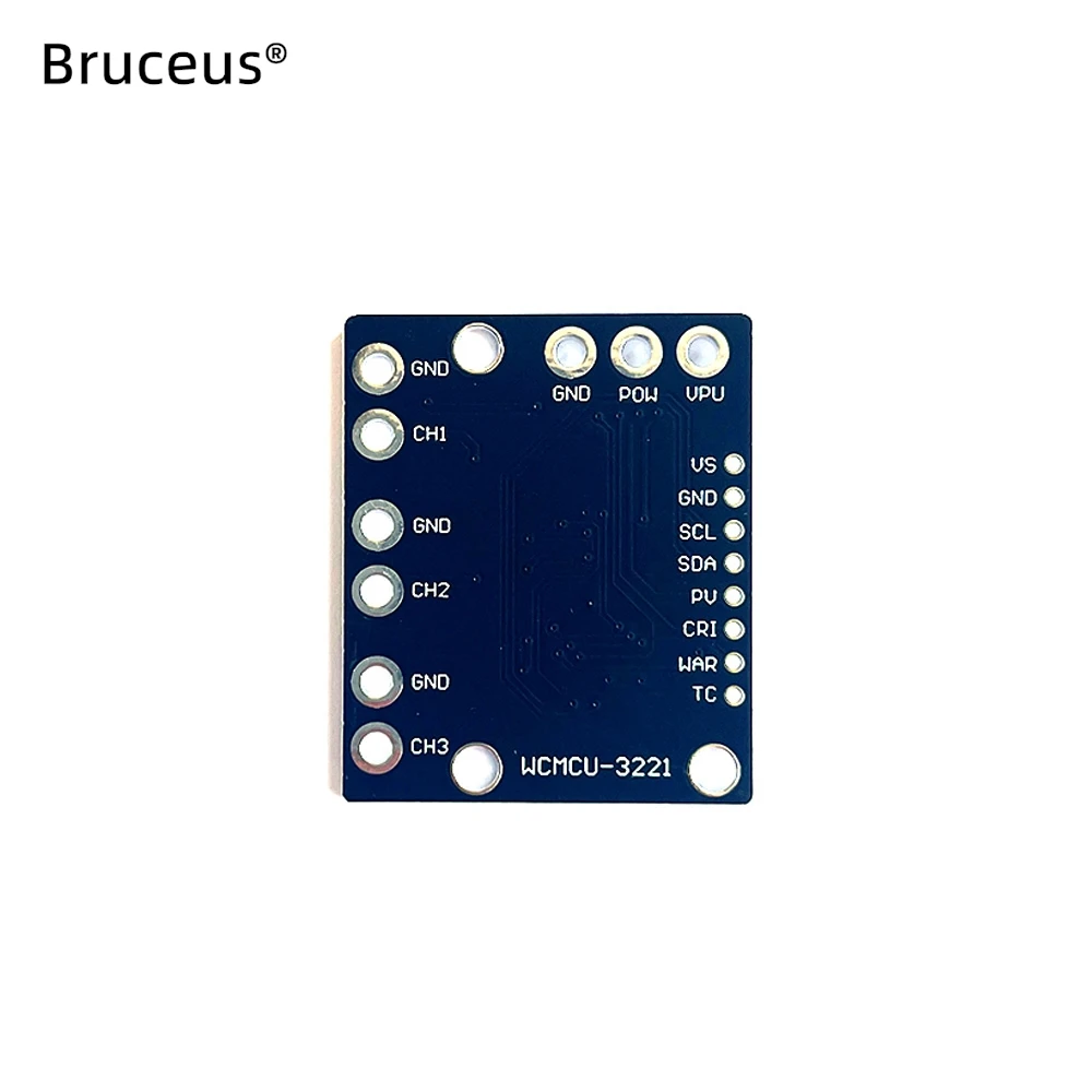 INA3221 I2C Modul Sensor Monitor Tegangan Arus Tiga Saluran SMBUS Arduino
