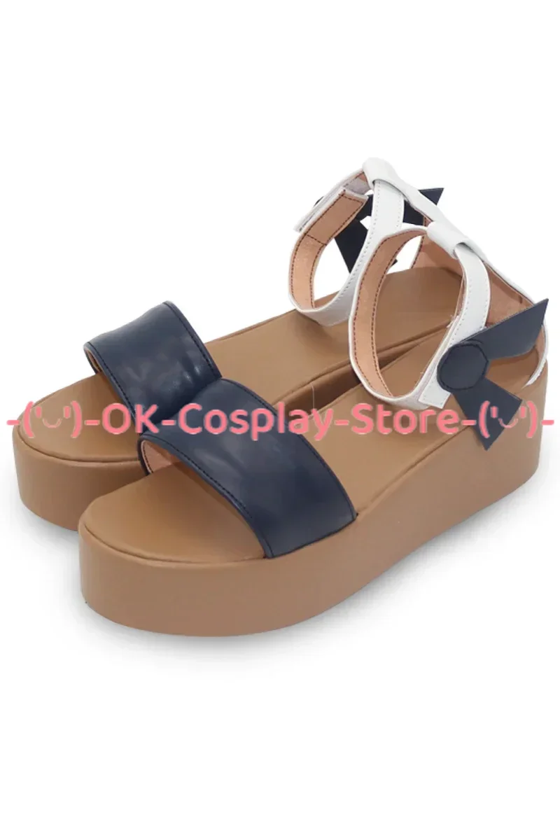 Game Blue Archive Tsukiyuki Miyako Cosplay Shoes Halloween Carnival Boots PU Shoes Cosplay Props Custom Made