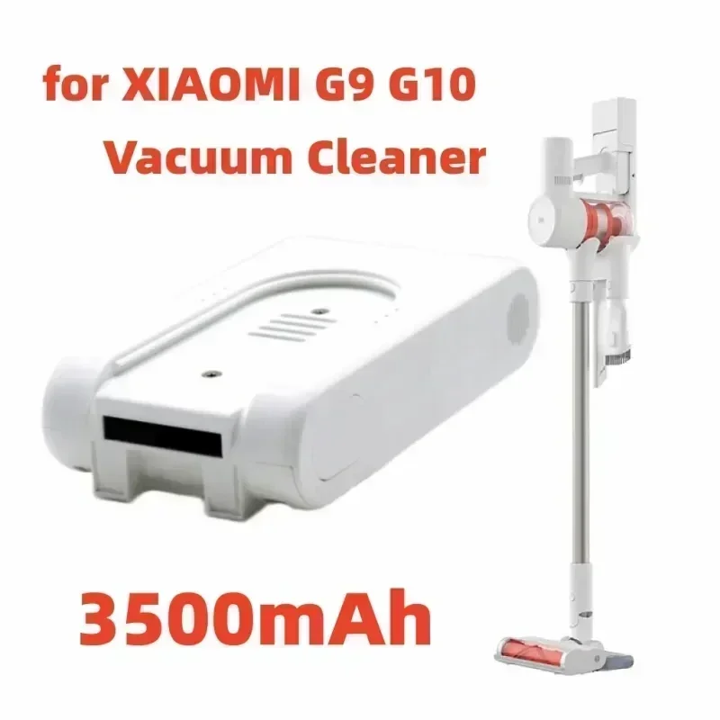 

SU Rechargeable Lithium-Ion Battery for XIAOMI G9 G10 Vacuum Cleaner Accessories Extended Battery Pack for XIAOMI G9 G10 3500mAh