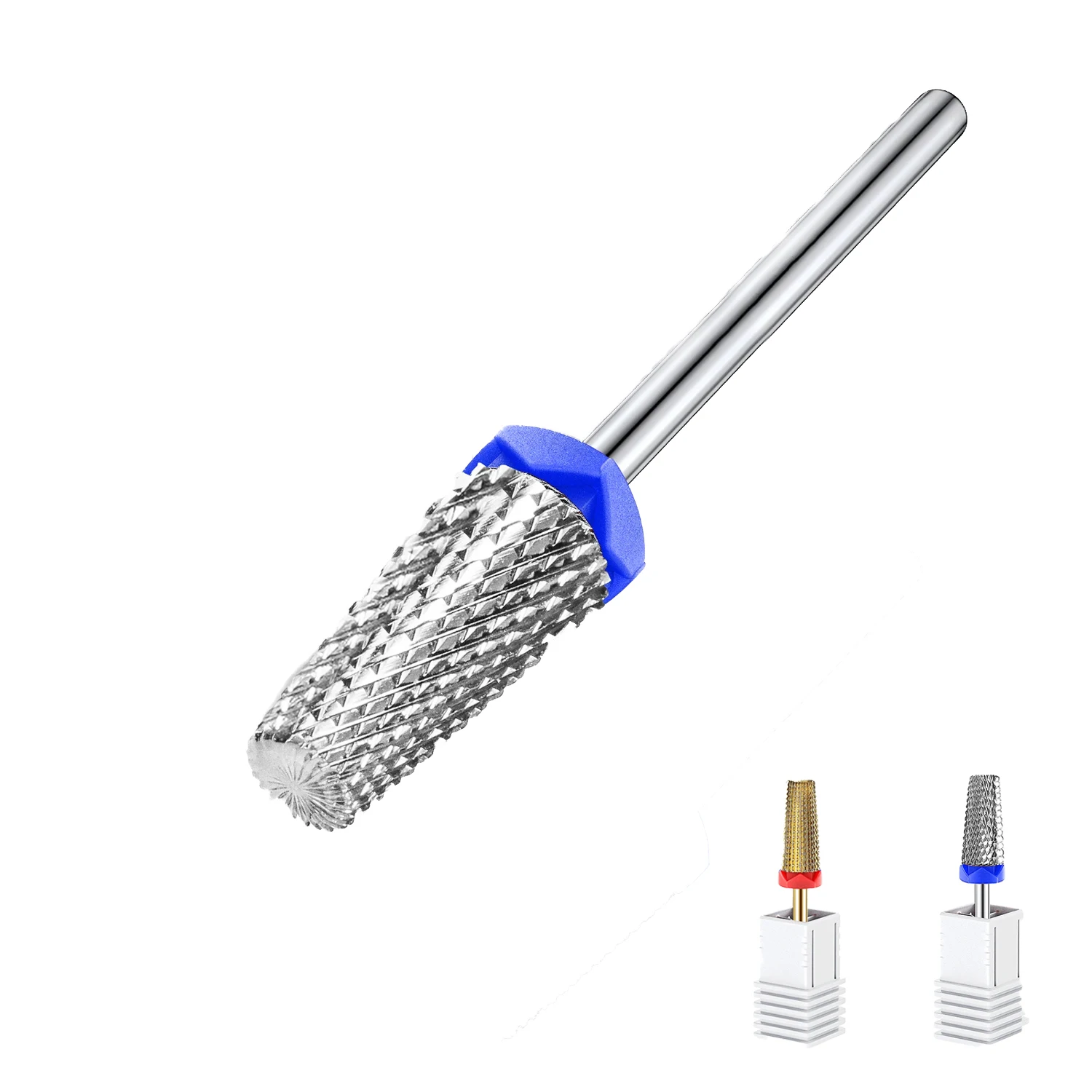 High Quality Large Trapezoidal Tapered Tungsten Steel Grinding Head Carbide Nail Drill Bit For Manicure And Pedicure