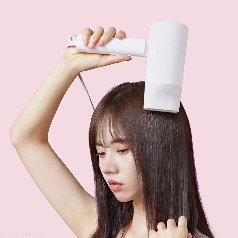 XIAOMI MIJIA H100 Haar Trockner Anion Friseur Trockner Haar gebläse 1600W Reise Kompakte Faltung Haartrockner Diffusor