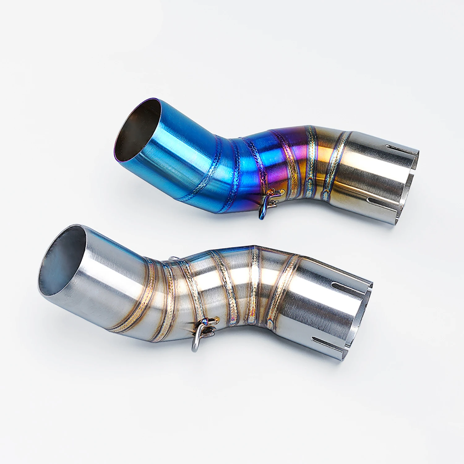 

For Z900 (2017-2021yr) For Z900E A1 A2(2017-2023yr）Motorcycle Exhaust Escape Bike Racing Link Stainless Stee Middle Pipe