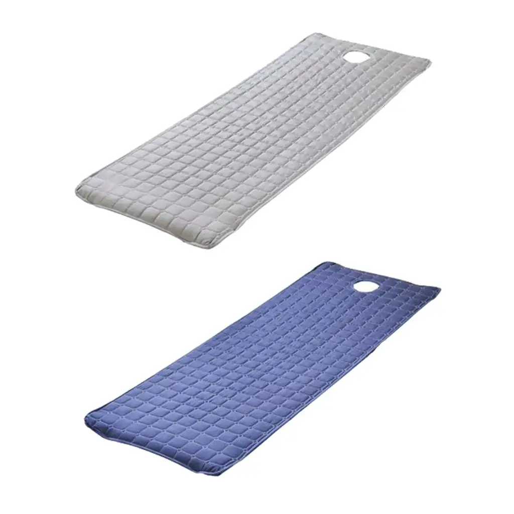 2pcs Massage Table Bed Sheet Pad 190x70cm With 100 Cushion Cover