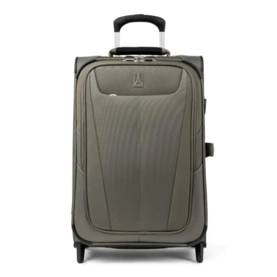 

Travelpro Maxlite 5 Softside Expandable Upright 2 Wheel Carry-on Luggage Lightweight Slate Green for Travel with Expandable Des