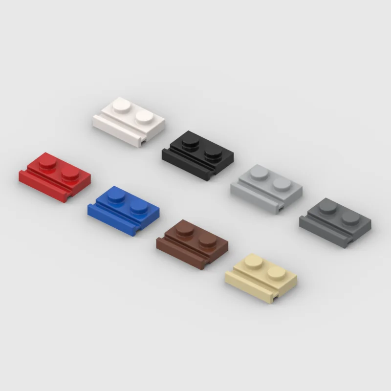 

* Пластина 1x2 с слайдом * 32028 50 шт., сделай сам, развивающие блочные кирпичи, совместимы с другими сборными элементами