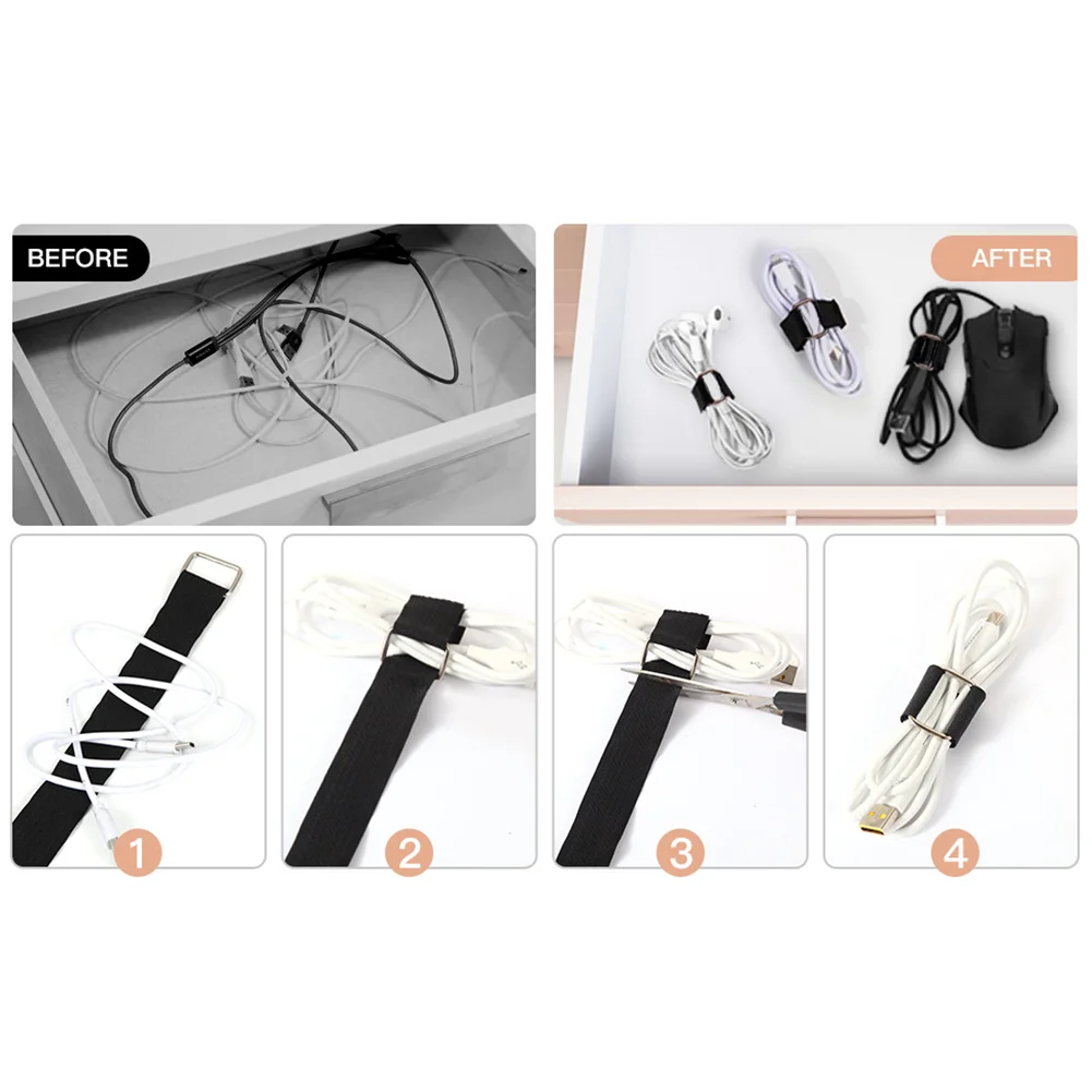 Effective Wire Management For Home Heavy Duty Straps Length 5 10m Adjustable Securing Ties Compatible With Molle Systems