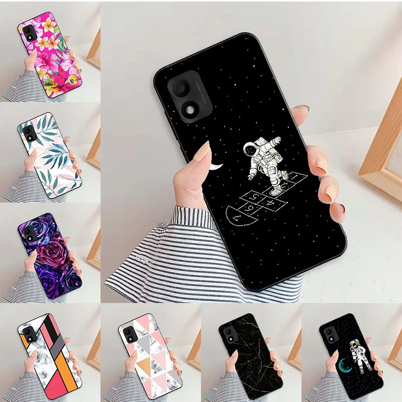 For TCL 303 Case Soft Silicone Cool Cartoon Case For TCL 303 Back Cover TPU Phone Fundas Fashion