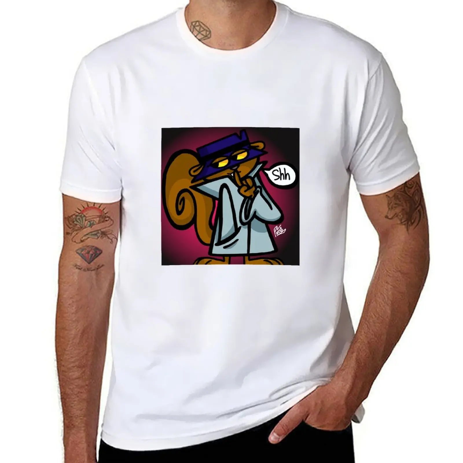 

Secret Squirrel T-Shirt man t shirt cotton man t shirts for men T-Shirt