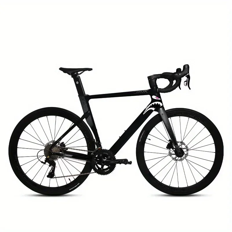 2 adesivi per bici Shark, decalcomanie in vinile impermeabili 3M per telaio MTB, decorazione per ciclismo fai da te resistente ai raggi UV