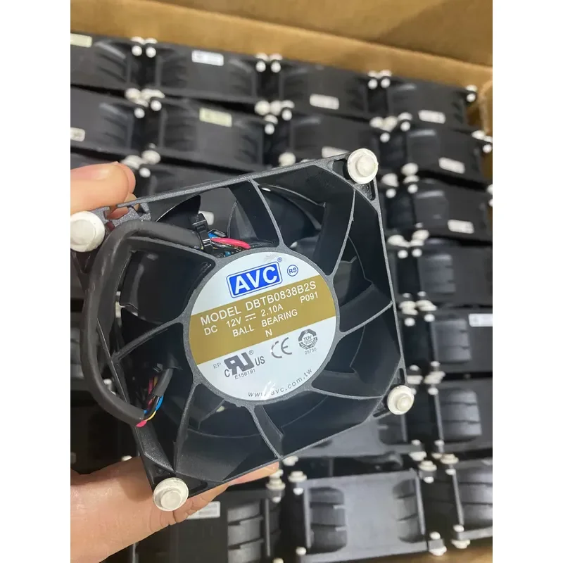 for AVC 8038 Violent Cooling Fan 2.1A 5000RPM High Speed Air Cooler