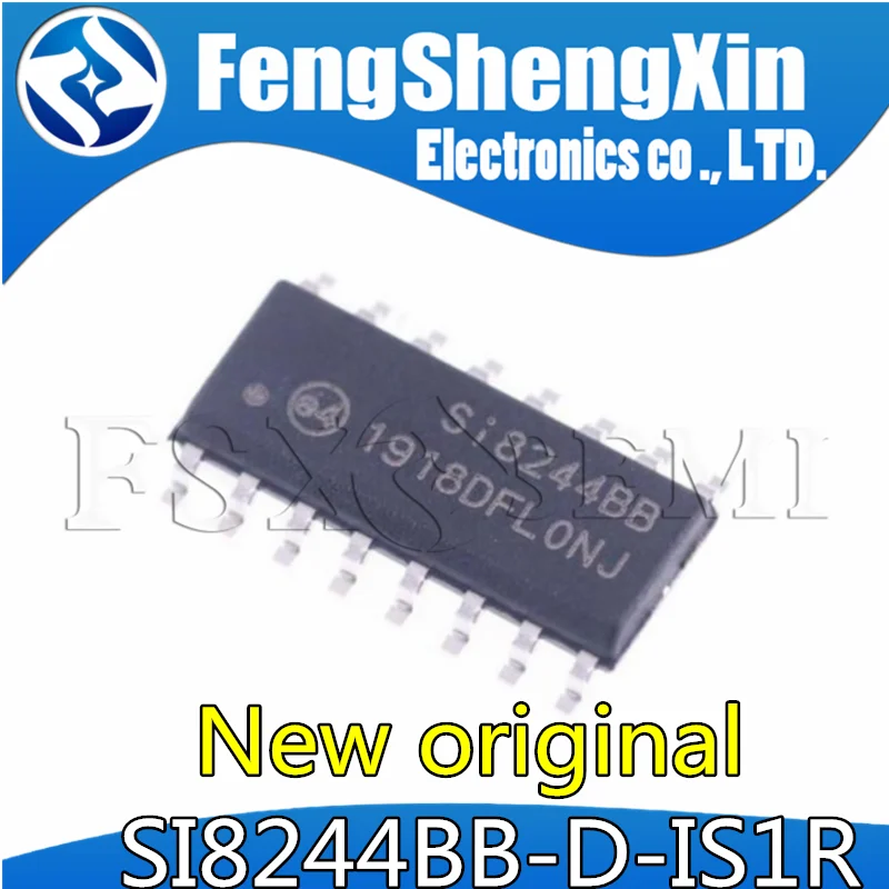 

1pcs New SI8244BB-D-IS1R SI8244BB SOP-16 Radio frequency transceiver IC