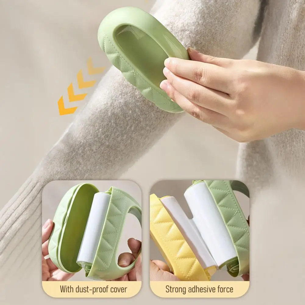 

Lint Roller Washable Reusable Sticky Rubber Roller Hair Remover Clothes Sofas Carpets Portable Mini Lint Remover Lint Brushes 95