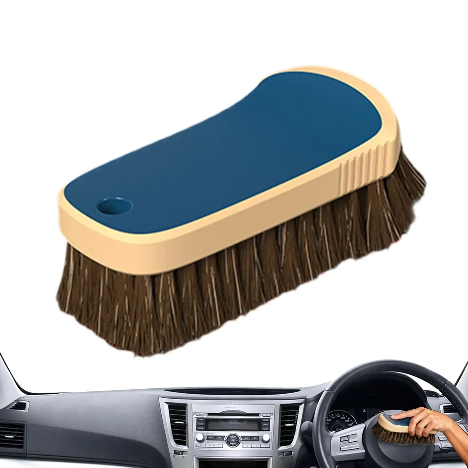 

Щетка для детализации автомобиля, щетина из конского волоса, тряпка для автомобиля, щетка для пыли салона автомобиля, щетка для мойки автомобиля, чистка крыши приборной панели