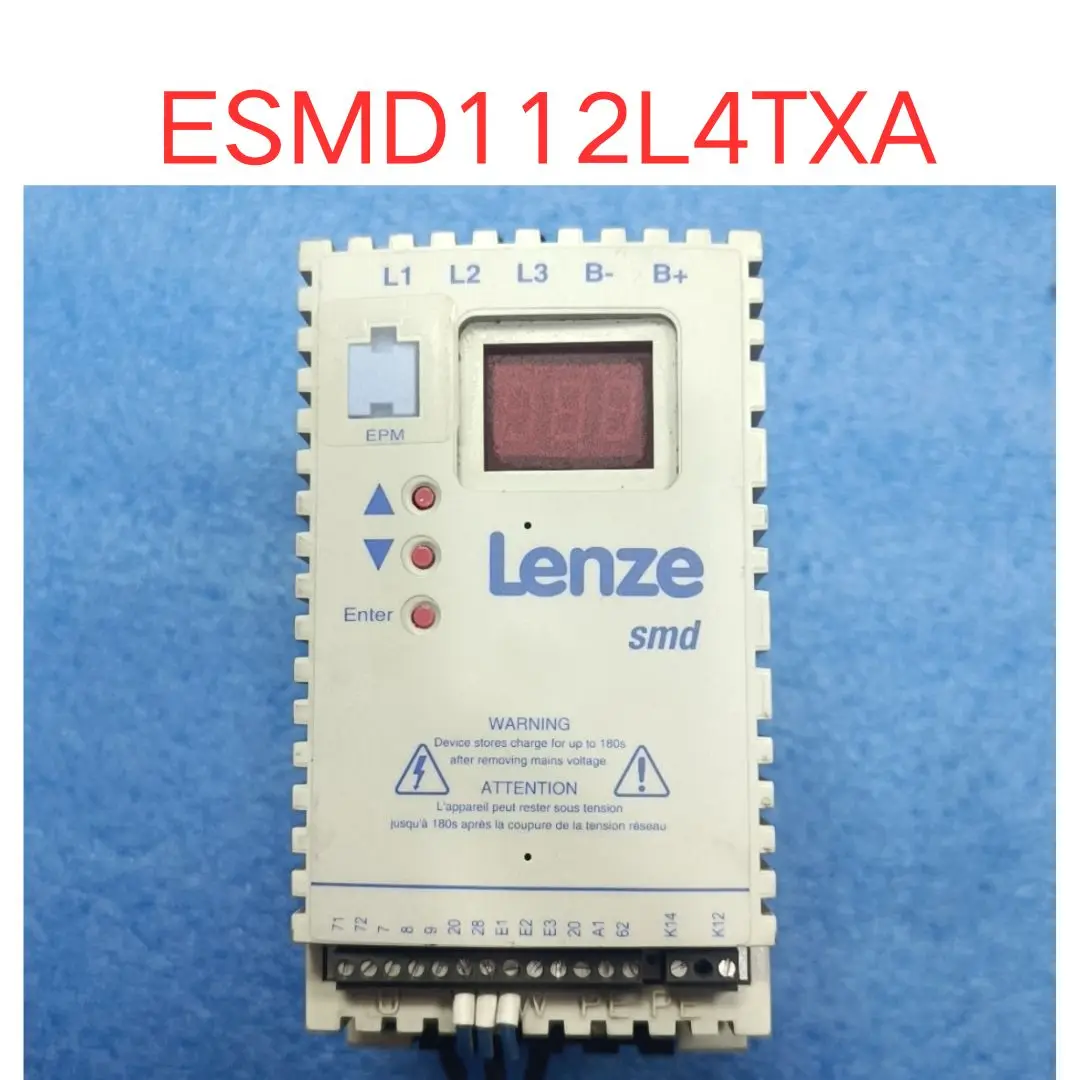 

Used ESMD112L4TXA Inverter 1.1KW Test OK Fast shipping