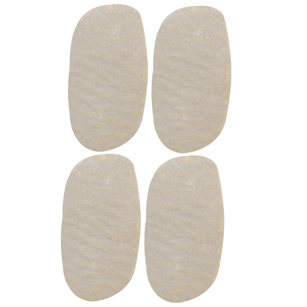 

4pcs Sheepskin Pads for Violin Strings Bridge Accessories String Pads Comfortable Sound Professional Long Lasting Durable
