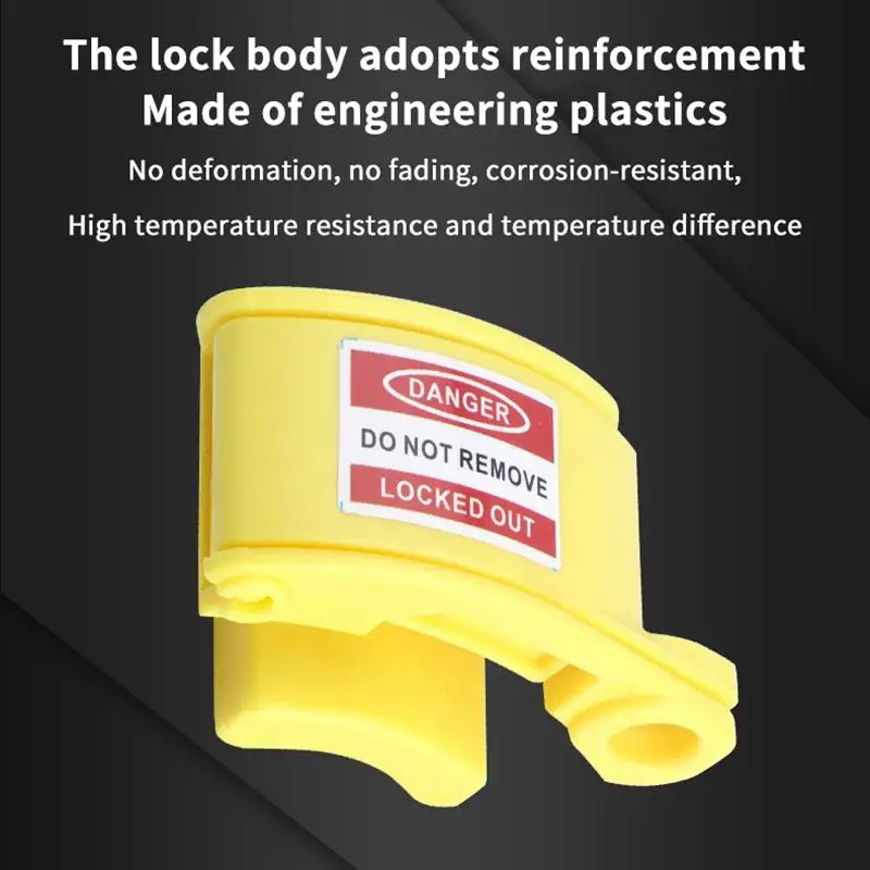 Waterproof Aviation Socket LOTO Adapter Lockout Bedi Type Multipurpose Industrial Plug Lockout Power Connector Plug Padlock