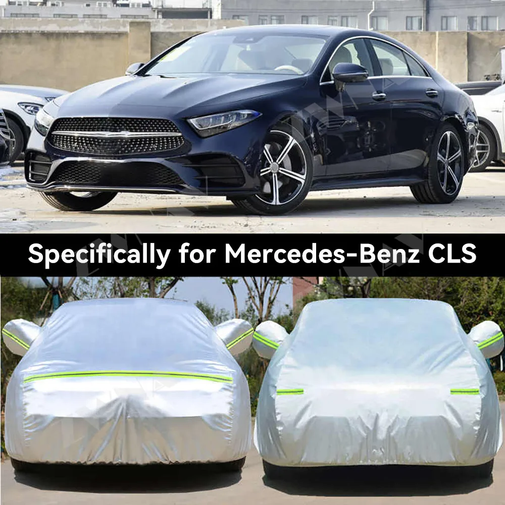 

Сверхмощный автомобильный чехол Oxford для Mercedes-Benz CLS 260/300/320/350 — прочный, дышащий и защита от скручивания, для использования на открытом воздухе