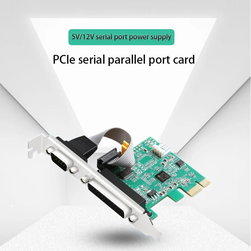 Expansion Controller card Converter Splitter Adapter PCIE Parallel serial port Expansion card PCIE adapter card dock station