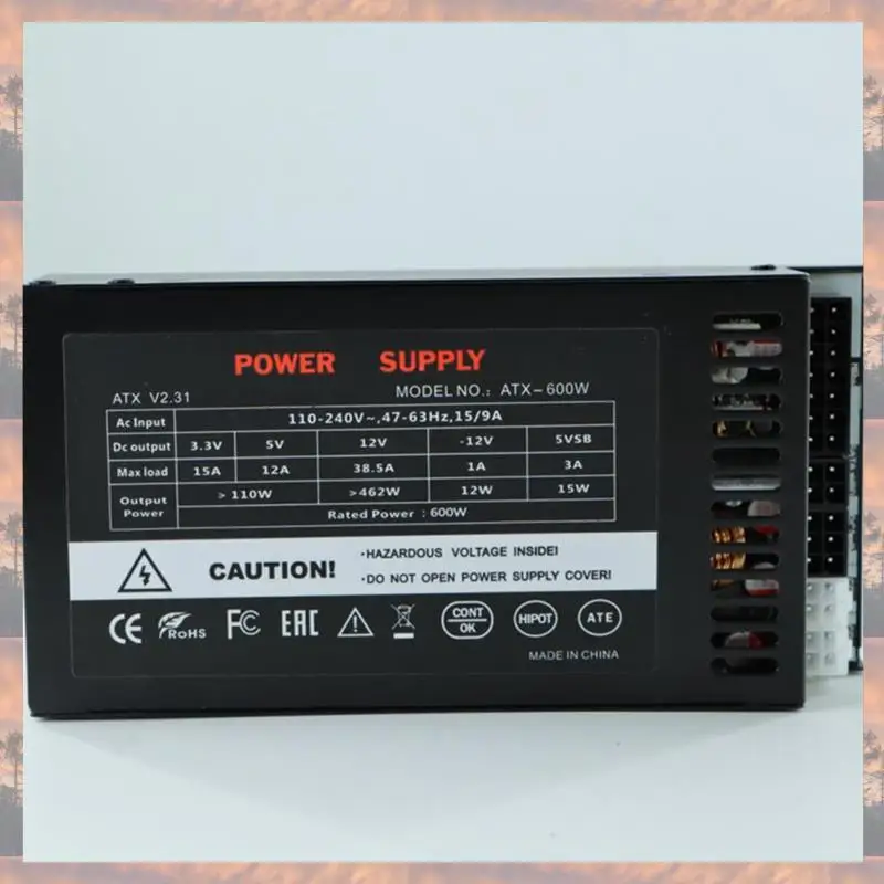 

2025 New-ENP-7660B New 600W 1U Flex ATX Full Modular PC Power Supply For K39 ITX Mini Case Gaming Desktop 110-264V